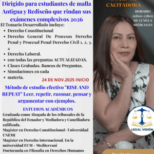 CURSO PREPARACIÓN EXAMEN COMPLEXIVO NOVIEMBRE 2025